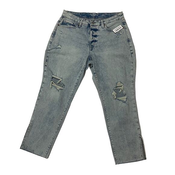 NWT Old Navy High-Rise Curvy O.G. Straight Jeans - Laine - 14 Petite - Picture 2 of 13